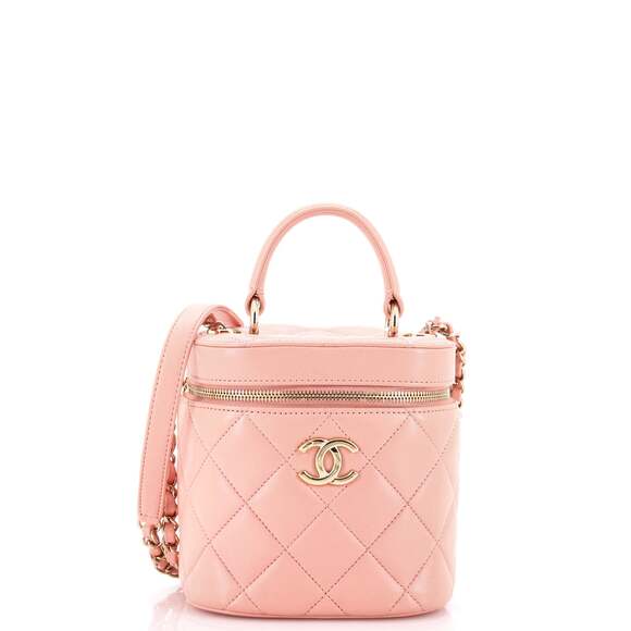 Chanel Trendy Cc Top Handle Vanity Case #187000C35B - Picture 1 of 8